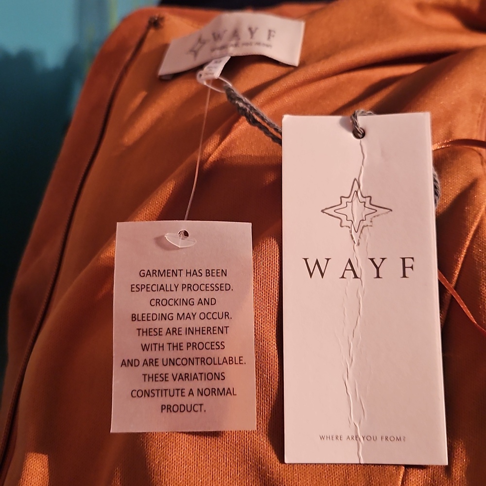 Wayf Button-Front Mini Dress - Picture 6 of 7